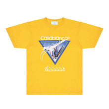 Casablanca T Shirts Street High-quality pure cotton