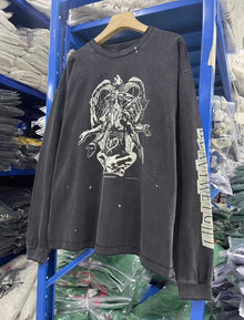 Saint Michael long sleeve shirts Premium-quality pure cotton streetwear for autumn