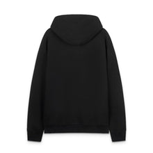OW cartoon black character pattern crew neck pullover sweater