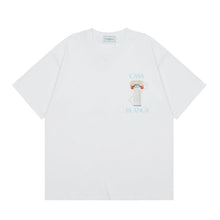 Casablanca T SHIRTS High-quality pure cotton streetwear