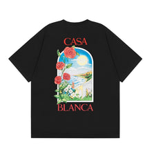Casablanca T SHIRTS High-quality pure cotton streetwear