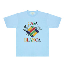 Casablanca T Shirts Street High-quality pure cotton