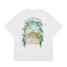 Casablanca T SHIRTS High-quality pure cotton streetwear