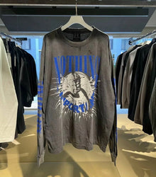 Saint Michael long sleeve shirts Premium-quality pure cotton streetwear for autumn