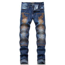 Amiri Jeans Embroidered Slim-Fit Stretch Jeans