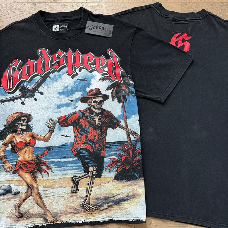 Godspeed T Shirts 260g pure cotton fabric