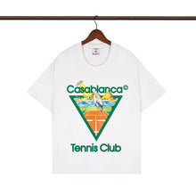 Casablanca T SHIRTS High-quality pure cotton streetwear