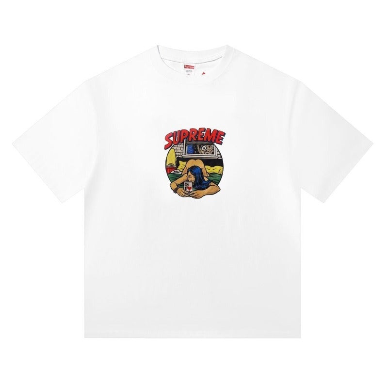 Supreme T Shirts pure cotton fashion apparel