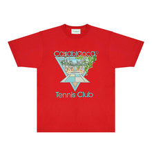 Casablanca T Shirts Street High-quality pure cotton