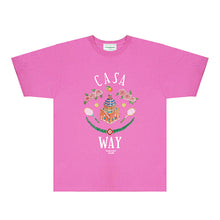 Casablanca T Shirts Street High-quality pure cotton