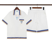 Casablanca Beach Shirt & Shorts Set Casual Summer Vacation/Travel Wear (Sold Separately)
