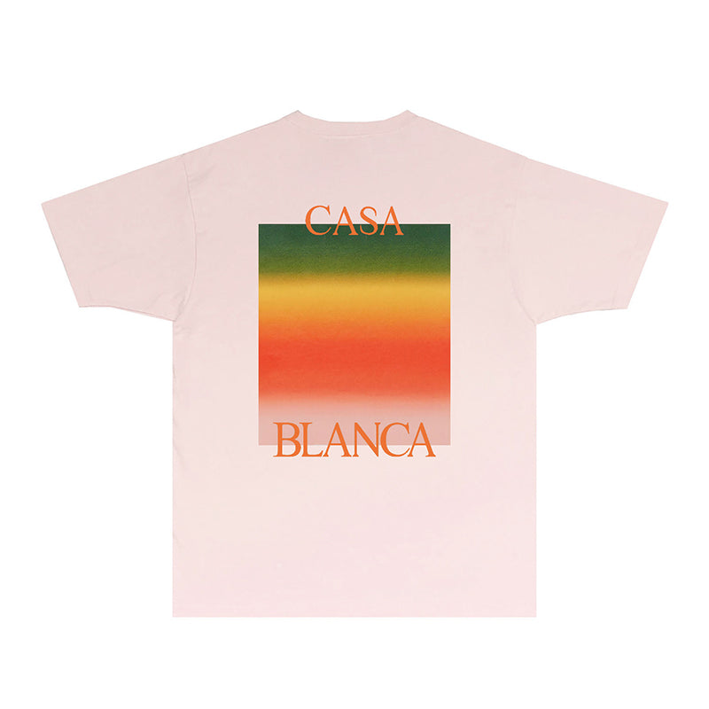 Casablanca T Shirts Street High-quality pure cotton