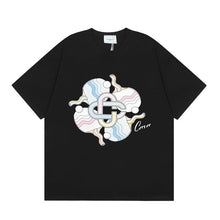 Casablanca T SHIRTS High-quality pure cotton streetwear
