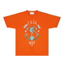 Casablanca T Shirts Street High-quality pure cotton