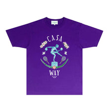 Casablanca T Shirts Street High-quality pure cotton