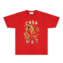 Casablanca T Shirts Street High-quality pure cotton