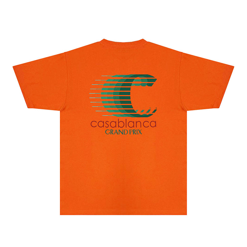 Casablanca T Shirts Street High-quality pure cotton