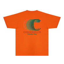 Casablanca T Shirts Street High-quality pure cotton