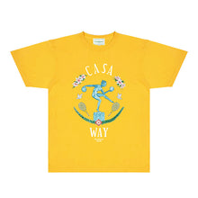 Casablanca T Shirts Street High-quality pure cotton
