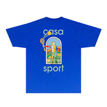 Casablanca T Shirts Street High-quality pure cotton