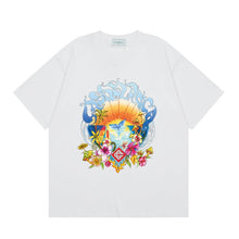 Casablanca T SHIRTS High-quality pure cotton streetwear