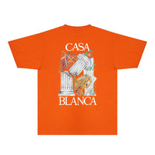 Casablanca T Shirts Street High-quality pure cotton
