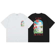 Casablanca T SHIRTS High-quality pure cotton streetwear