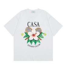 Casablanca T SHIRTS High-quality pure cotton streetwear