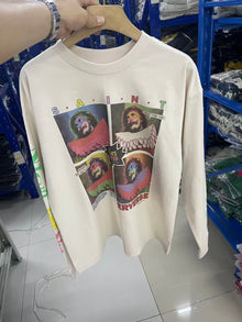 Saint Michael long sleeve shirts Premium-quality pure cotton streetwear for autumn