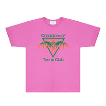 Casablanca T Shirts Street High-quality pure cotton