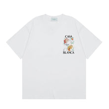 Casablanca T SHIRTS High-quality pure cotton streetwear