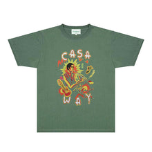 Casablanca T Shirts Street High-quality pure cotton