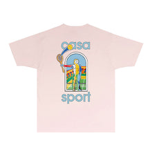 Casablanca T Shirts Street High-quality pure cotton