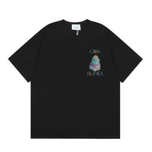 Casablanca T SHIRTS High-quality pure cotton streetwear