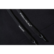 OW Hot Diamond Arrow Pattern Pullover Hooded Sweater