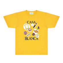 Casablanca T Shirts Street High-quality pure cotton