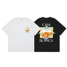 Casablanca T SHIRTS High-quality pure cotton streetwear