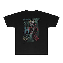 Casablanca T Shirts Street High-quality pure cotton