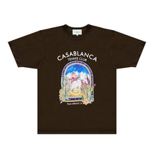 Casablanca T Shirts Street High-quality pure cotton