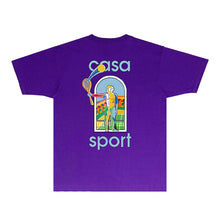 Casablanca T Shirts Street High-quality pure cotton