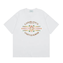 Casablanca T SHIRTS High-quality pure cotton streetwear