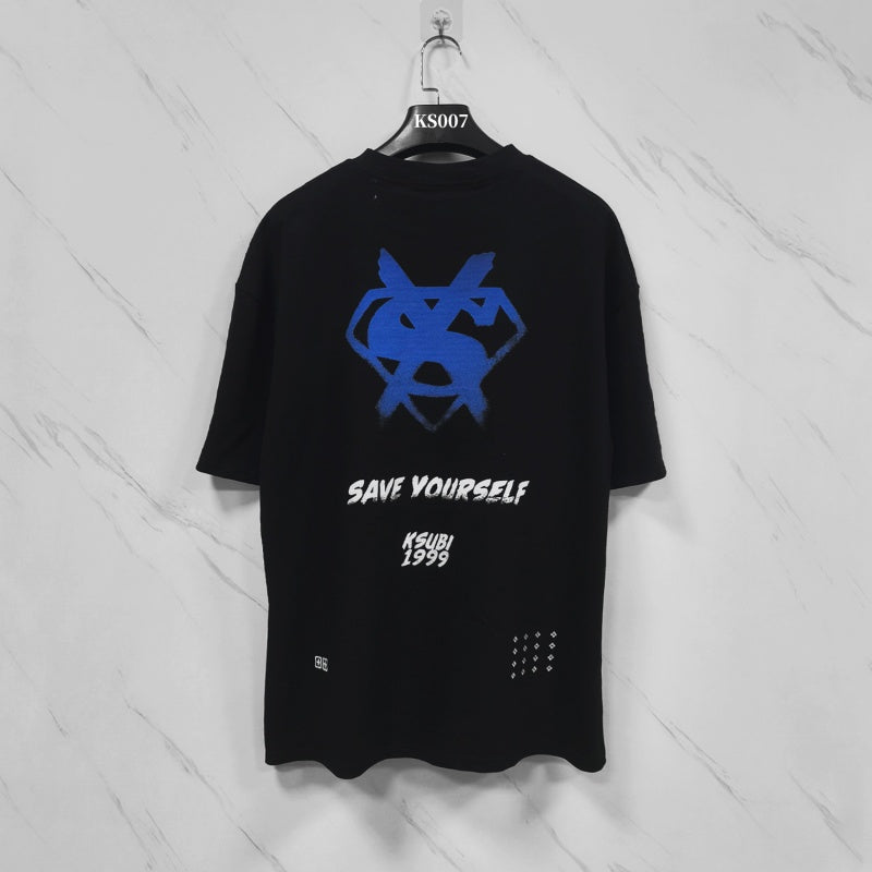 KSUBI T SHIRTS High-quality 260g 32-count double-yarn pure cotton streetwear—suitable for all seasons.