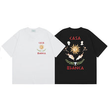 Casablanca T SHIRTS High-quality pure cotton streetwear