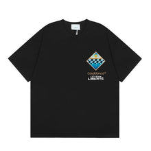 Casablanca T SHIRTS High-quality pure cotton streetwear