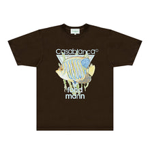 Casablanca T Shirts Street High-quality pure cotton