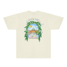 Casablanca T Shirts Street High-quality pure cotton