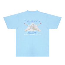 Casablanca T Shirts Street High-quality pure cotton