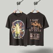 Travis Scott T Shirts Cactus Jack x Utopia Tour Utopia joint short sleeve