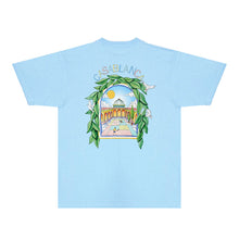 Casablanca T Shirts Street High-quality pure cotton