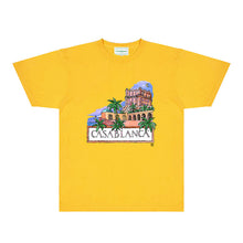 Casablanca T Shirts Street High-quality pure cotton